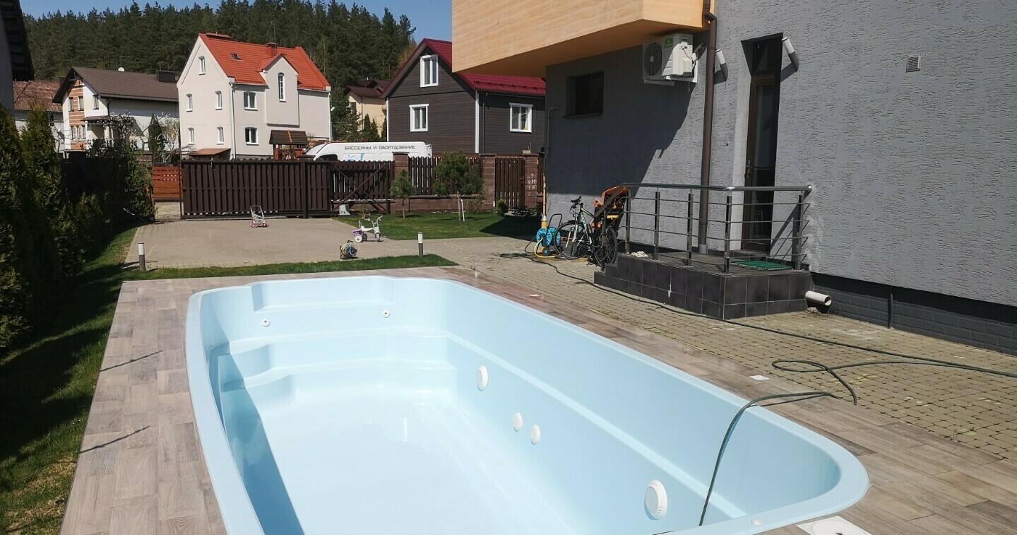 Композитный бассейн в Краснодаре, фото 36