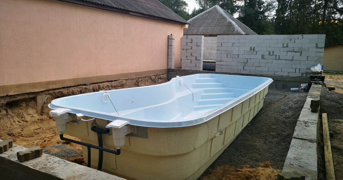 Композитный бассейн в Краснодаре, фото 17