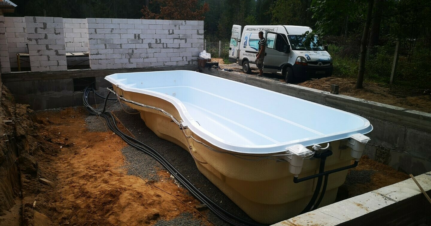 Композитный бассейн в Краснодаре, фото 18