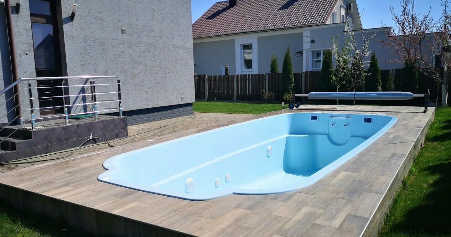 Композитный бассейн в Краснодаре, фото 35