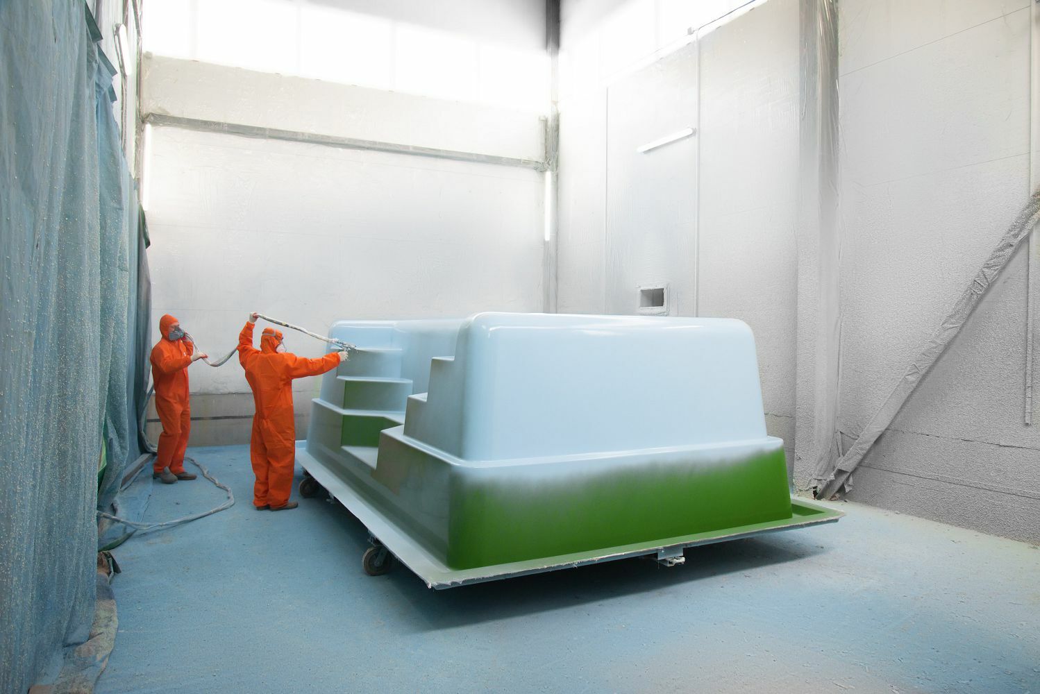 Технологичное изготовление композитных бассейнов – Краснодар, фото 2