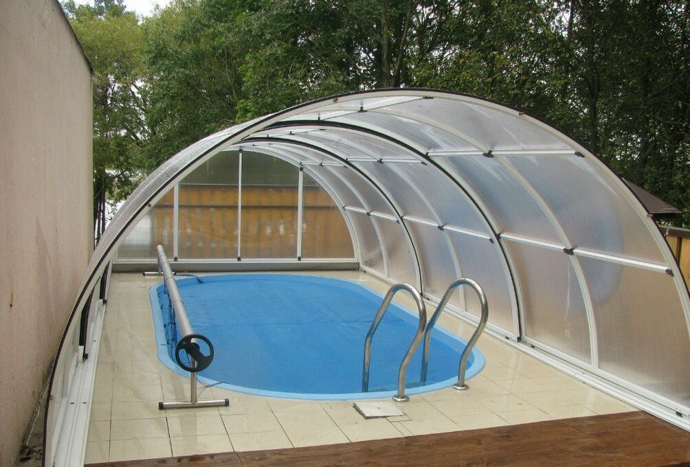 Павильон для бассейна поликарбонатный